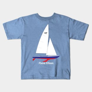 Flying Fifteen Sailboat Kids T-Shirt